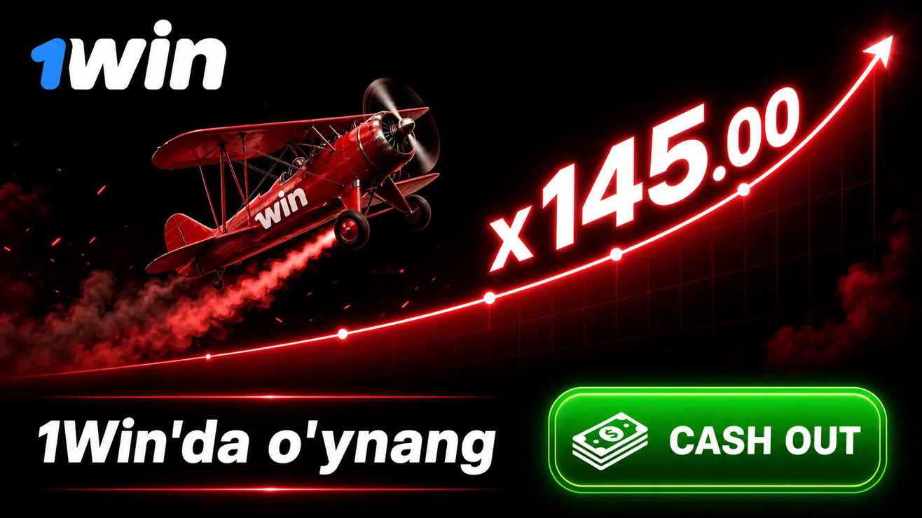 1Win Aviator o'yini 500% xush kelibsiz bonus